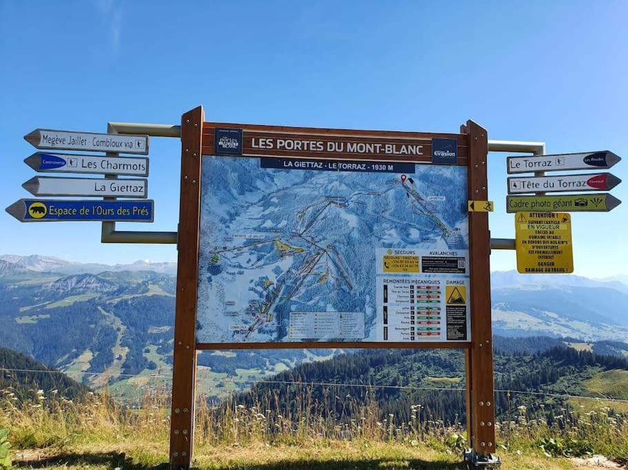 Appartement La Duchere Le Plan-La Giettaz Massif Des Aravis Eksteriør billede